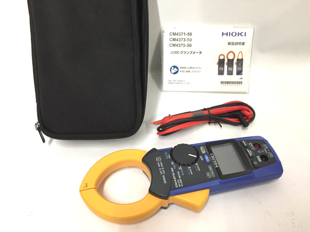 日置電機 AC/DCクランプメーター CM4373-50-1