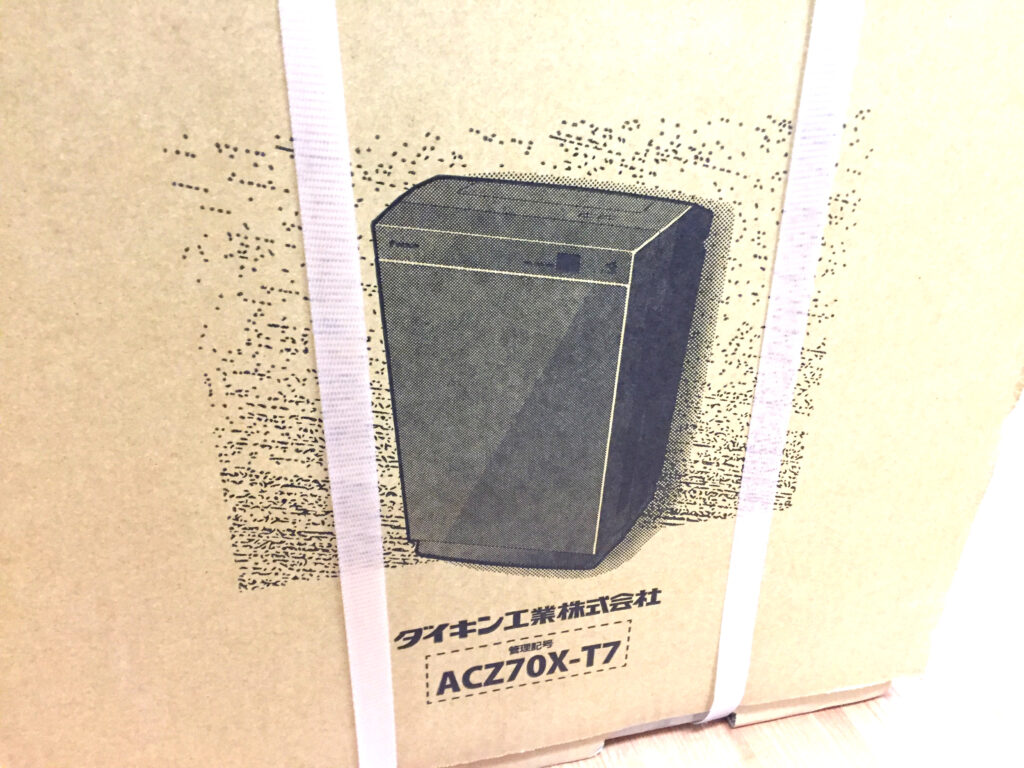 ダイキン ストリーマ空気清浄機 ACZ70X-4