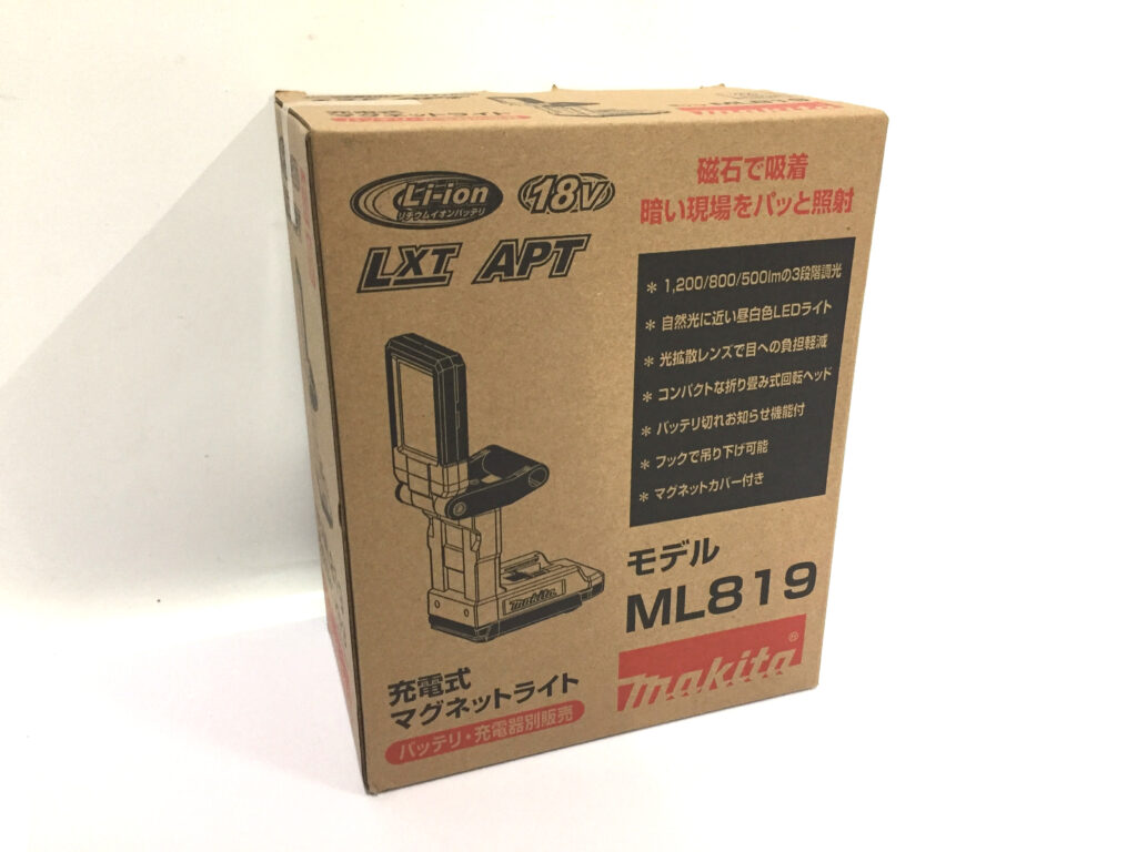 マキタ 充電式マグネットライト ML819-1